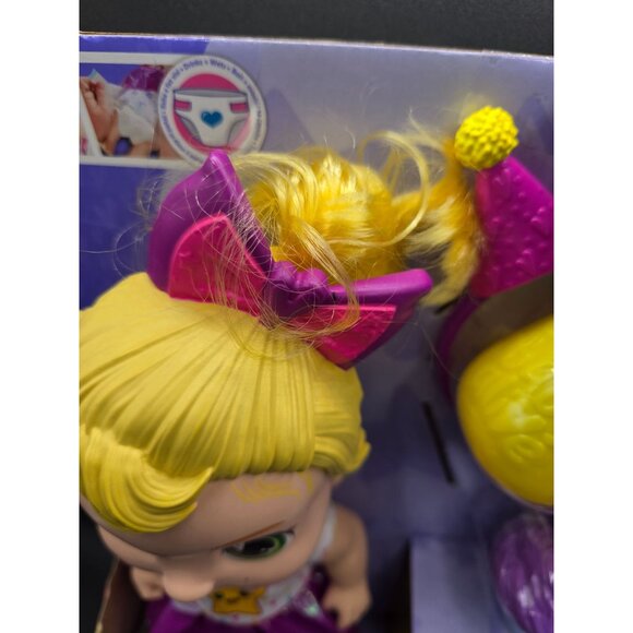 Baby Alive LaLa Goo Goo Birthday Bestie Doll Drinks Wets Blows Candle Party Toy - Picture 3 of 9